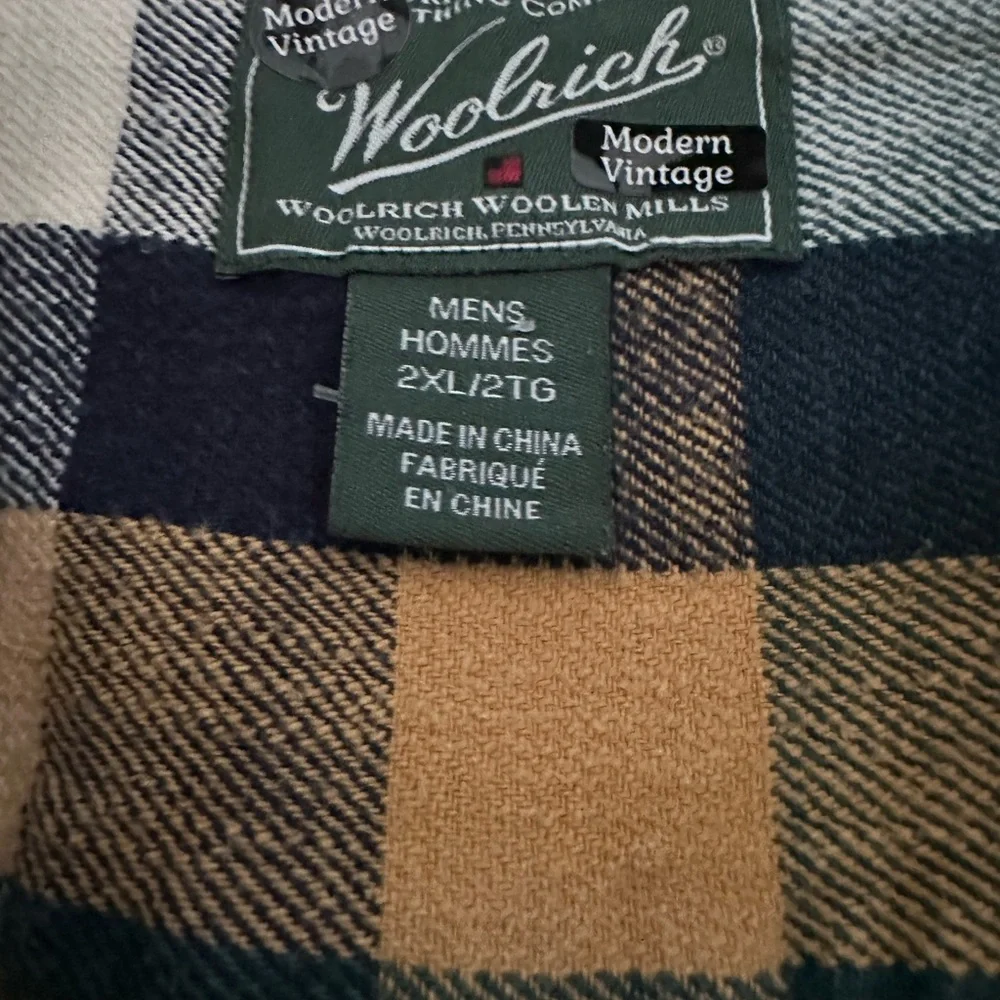 Modern Vintage Men's Plaid Shirt - Green and Yellow - Picture 4 of 4